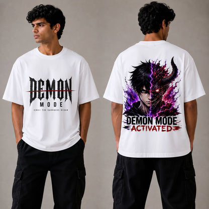 Demon Mode Activated Oversized T-Shirt | Unisex