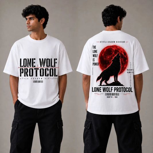 Lone Wolf Protocol Oversized T-Shirt | Unisex
