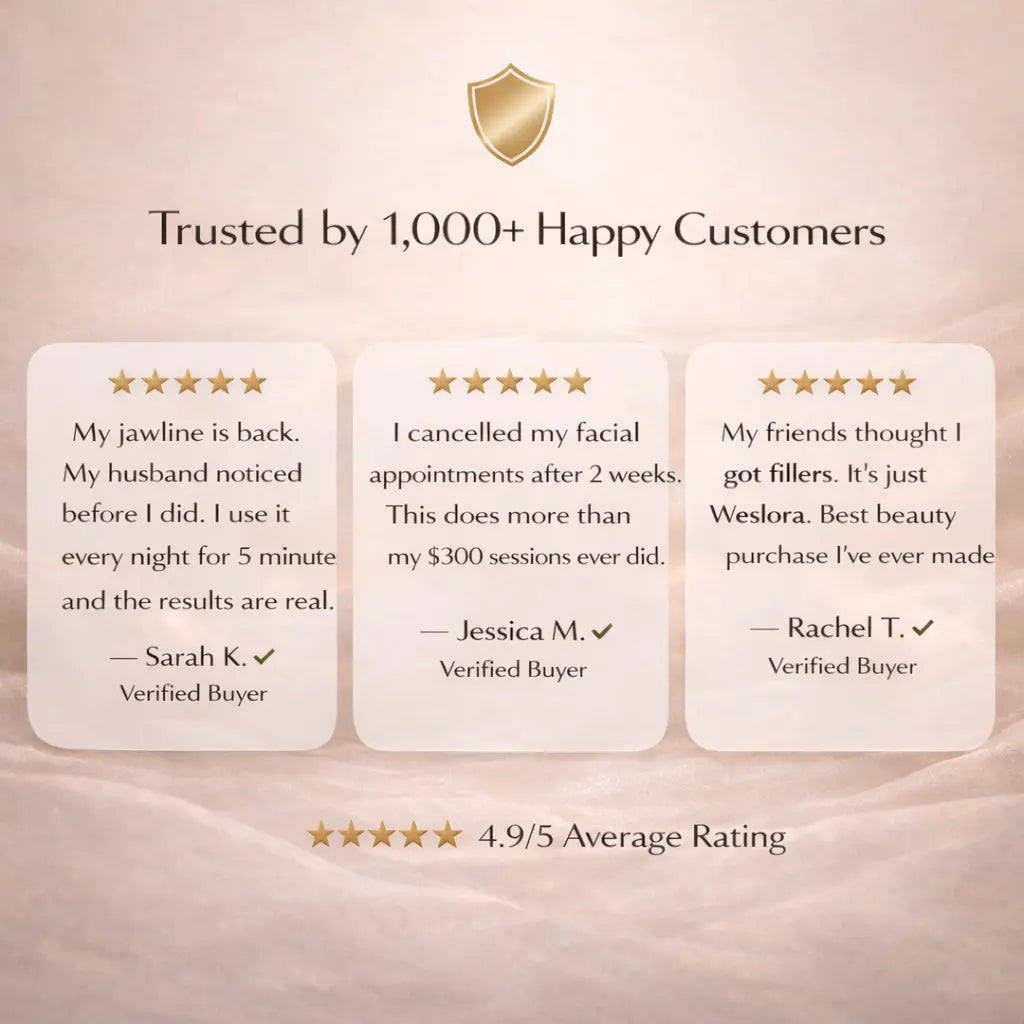 Weslora Sculpt — The 5-Minute Facial Lift