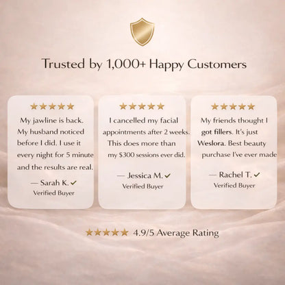 Weslora Sculpt — The 5-Minute Facial Lift